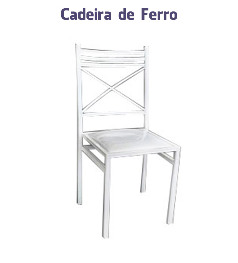 Cadeira de Ferro para Casamento